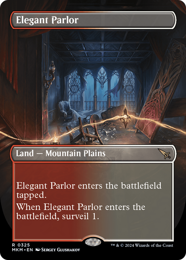 Elegant Parlor (Borderless) [Murders at Karlov Manor] | Card Citadel