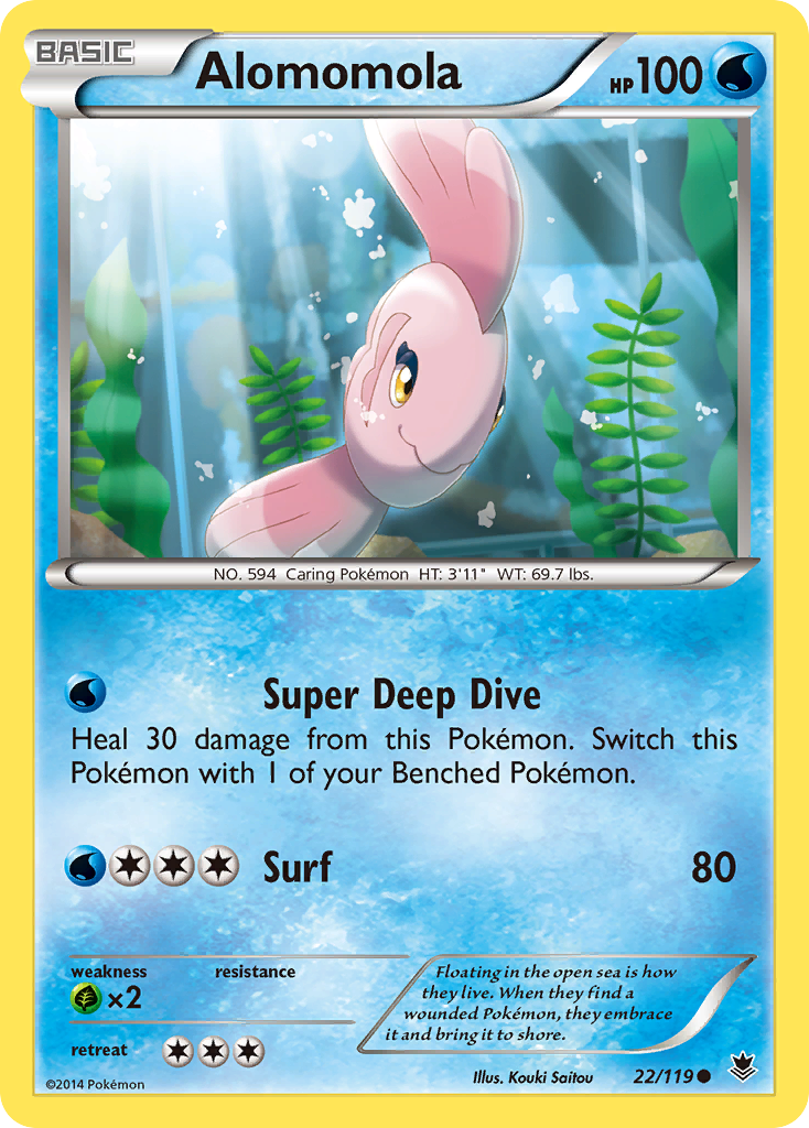 Alomomola (22/119) [XY: Phantom Forces] | Card Citadel