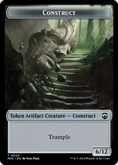 Construct // Myr Double-Sided Token [Modern Horizons 3 Commander Tokens] | Card Citadel