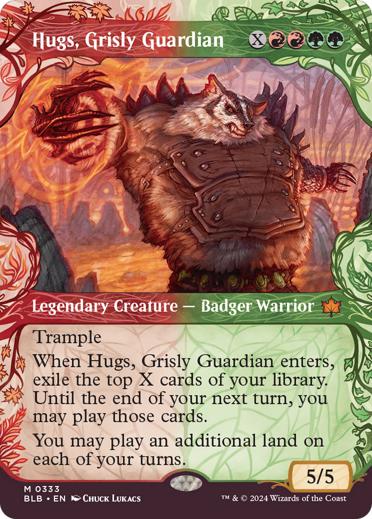 Hugs, Grisly Guardian (Showcase) [Bloomburrow] | Card Citadel