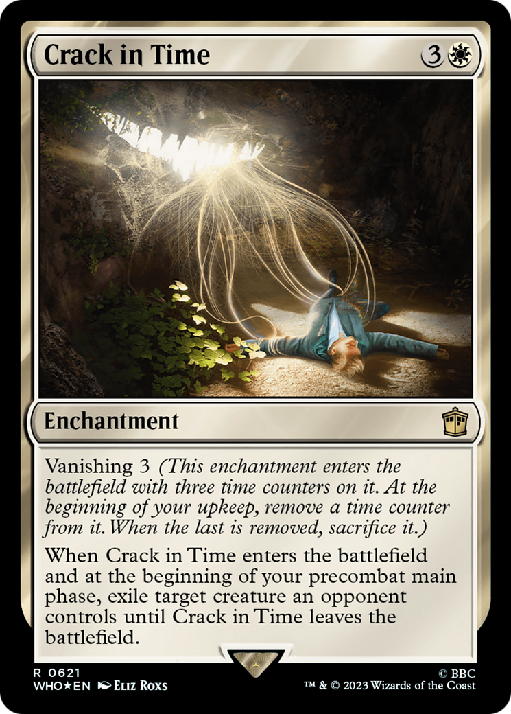 Crack in Time (Surge Foil) [Doctor Who] | Card Citadel