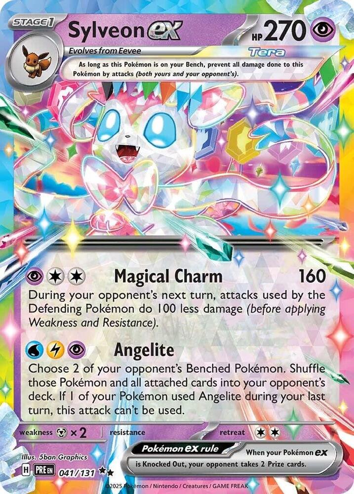 Sylveon ex (041/131) [Scarlet & Violet: Prismatic Evolutions] | Card Citadel