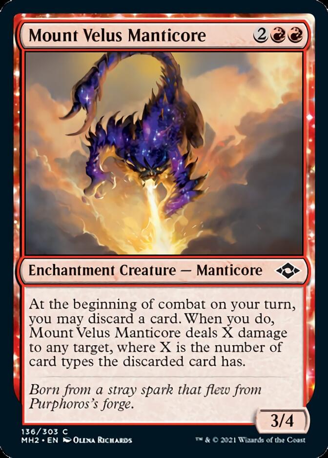 Mount Velus Manticore [Modern Horizons 2] | Card Citadel