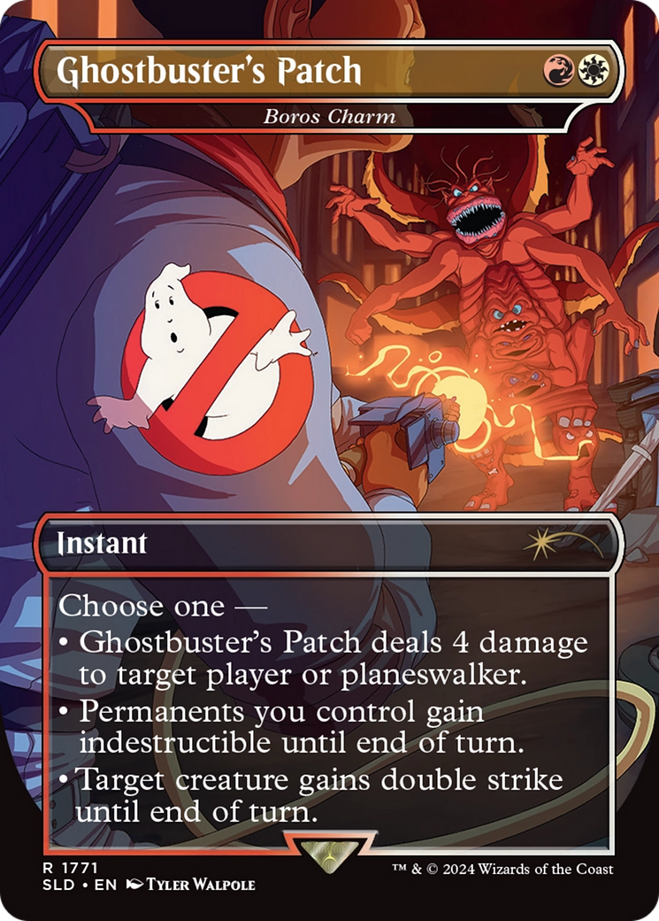 Ghostbuster's Patch - Boros Charm [Secret Lair Drop Series] | Card Citadel