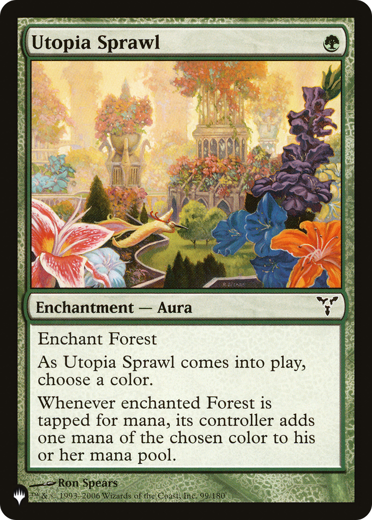 Utopia Sprawl [The List Reprints] | Card Citadel