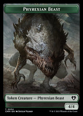 Treasure // Phyrexian Beast Double-Sided Token [Commander Masters Tokens] | Card Citadel