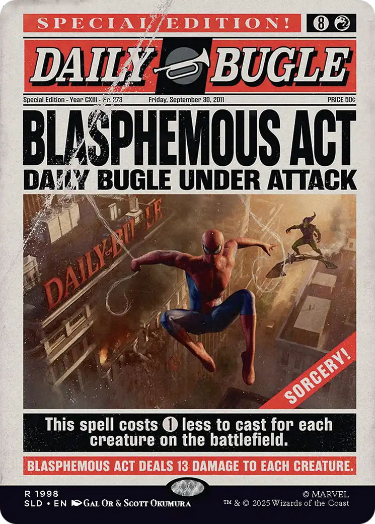 Blasphemous Act (1998) [Secret Lair Drop Series] | Card Citadel