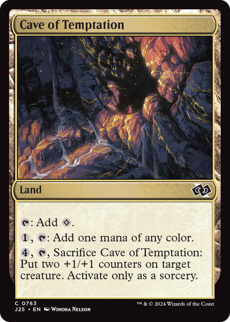 Cave of Temptation [Foundations Jumpstart] | Card Citadel