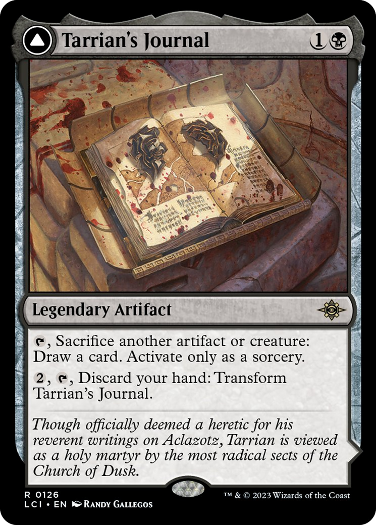 Tarrian's Journal // The Tomb of Aclazotz [The Lost Caverns of Ixalan] | Card Citadel