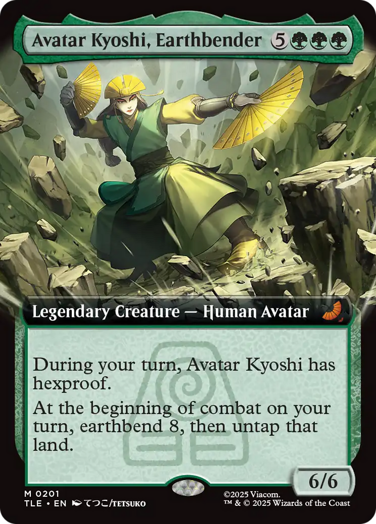 Avatar Kyoshi, Earthbender (Extended Art) [Avatar: The Last Airbender: Eternal-Legal] | Card Citadel