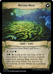 Twists and Turns // Mycoid Maze [The Lost Caverns of Ixalan] | Card Citadel