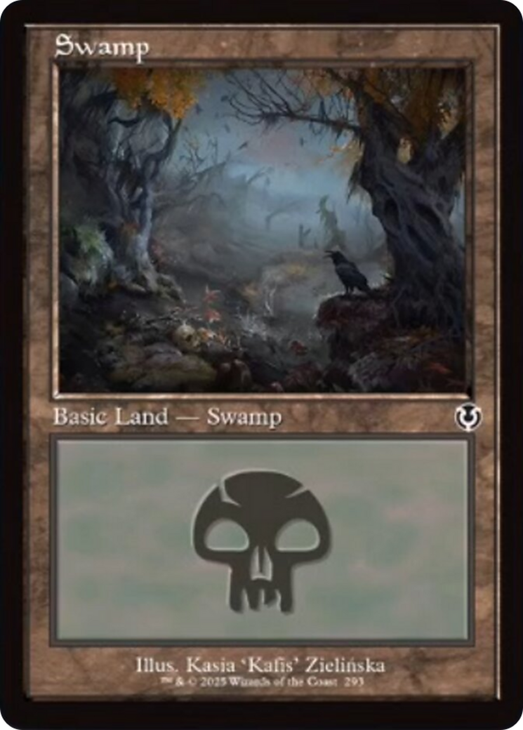 Swamp (293) (Retro Frame) [Innistrad Remastered] | Card Citadel