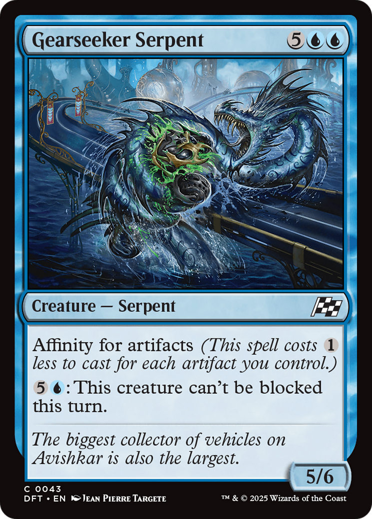 Gearseeker Serpent [Aetherdrift] | Card Citadel