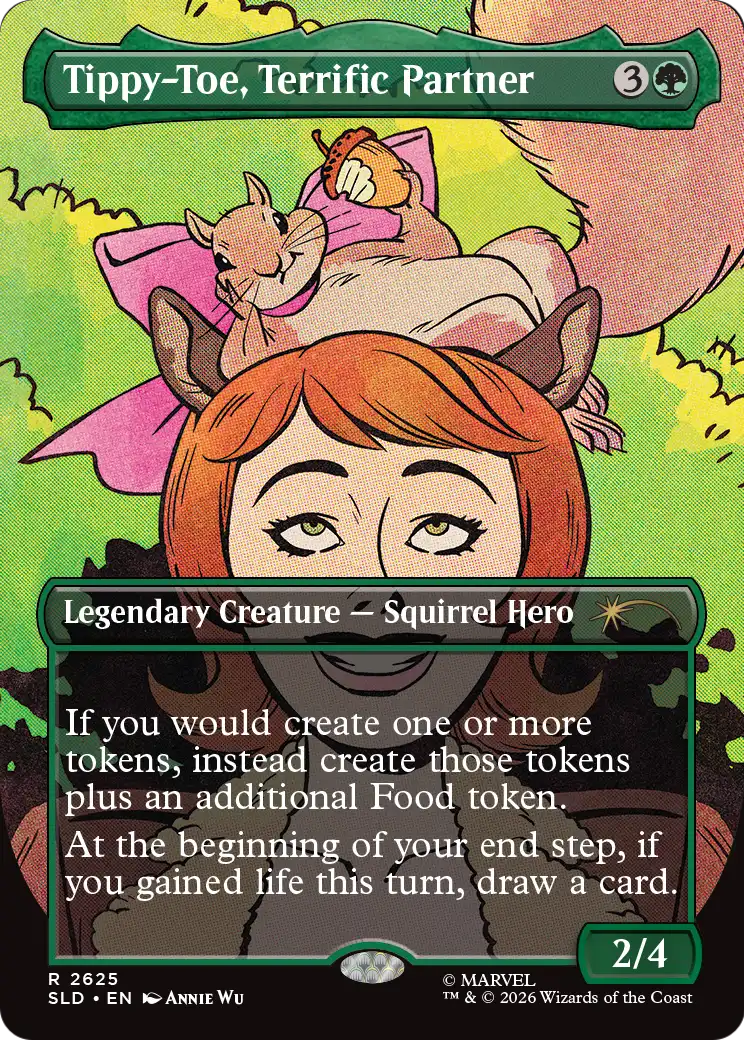 Tippy-Toe, Terrific Partner [Secret Lair Drop Series] | Card Citadel