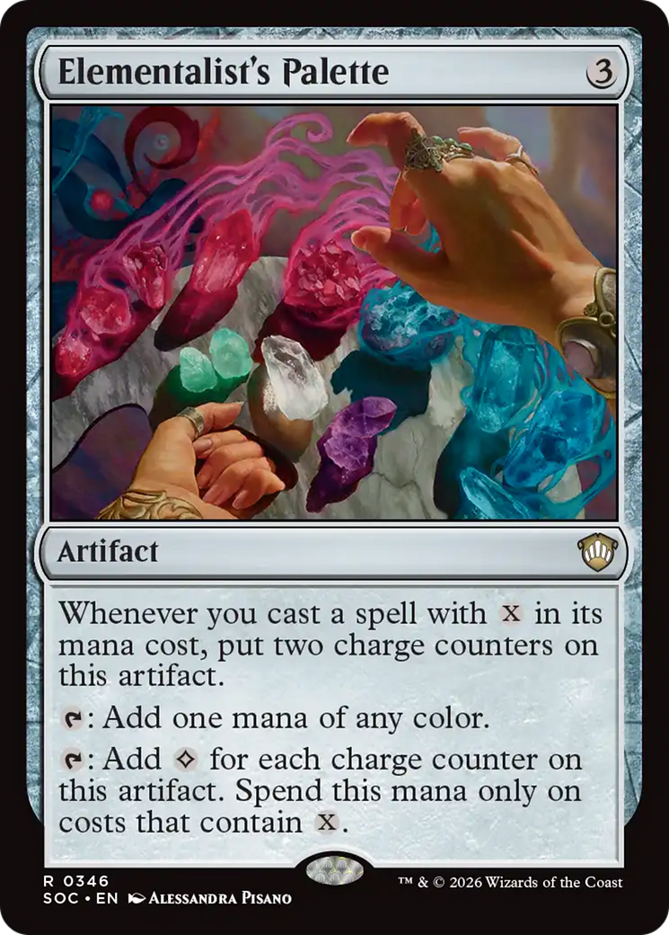 Elementalist's Palette [Secrets of Strixhaven Commander] | Card Citadel