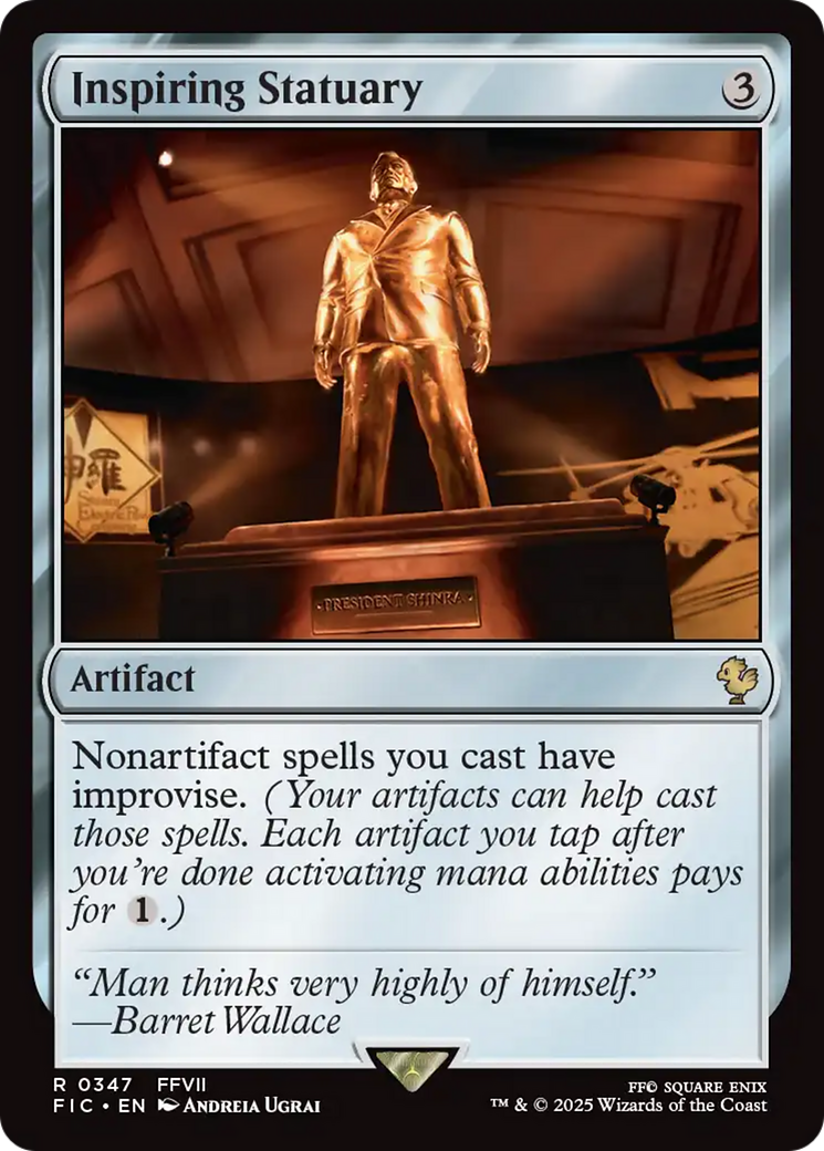 Inspiring Statuary [FINAL FANTASY Commander] | Card Citadel