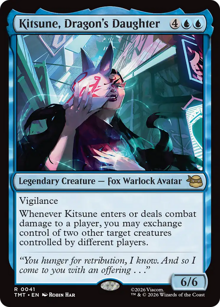 Kitsune, Dragon's Daughter [Teenage Mutant Ninja Turtles] | Card Citadel