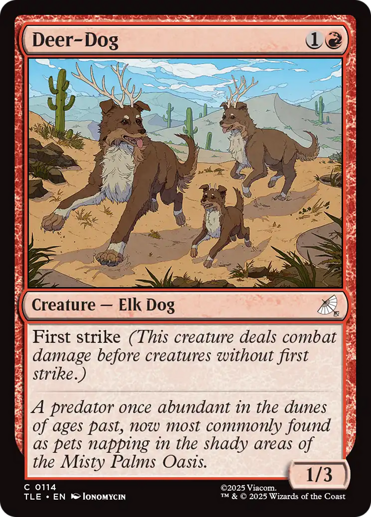 Deer-Dog [Avatar: The Last Airbender: Eternal-Legal] | Card Citadel