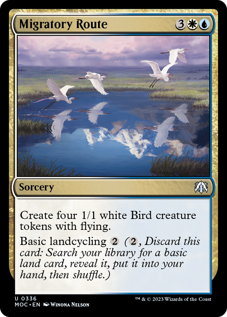 Migratory Route [March of the Machine Commander] | Card Citadel