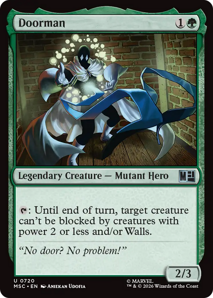 Doorman [Marvel Super Heroes Commander] | Card Citadel