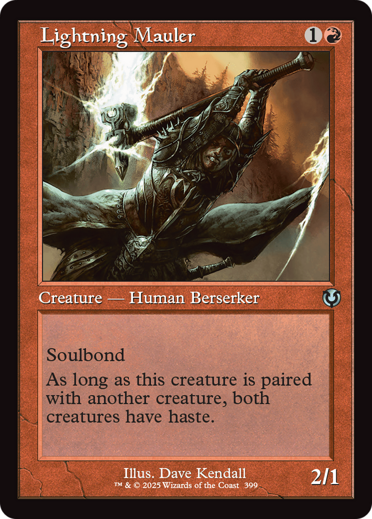 Lightning Mauler (Retro Frame) [Innistrad Remastered] | Card Citadel