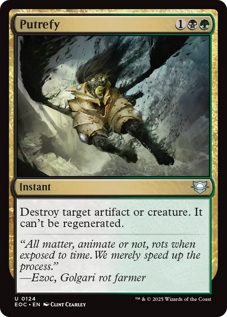 Putrefy [Edge of Eternities Commander] | Card Citadel