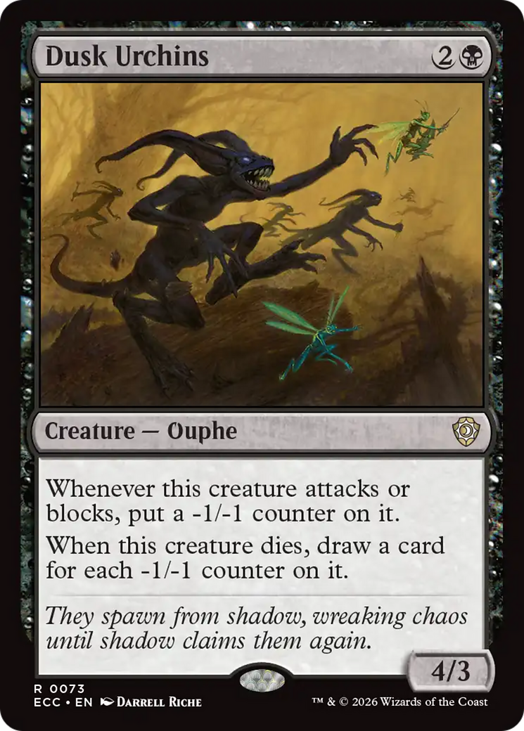 Dusk Urchins [Lorwyn Eclipsed Commander] | Card Citadel