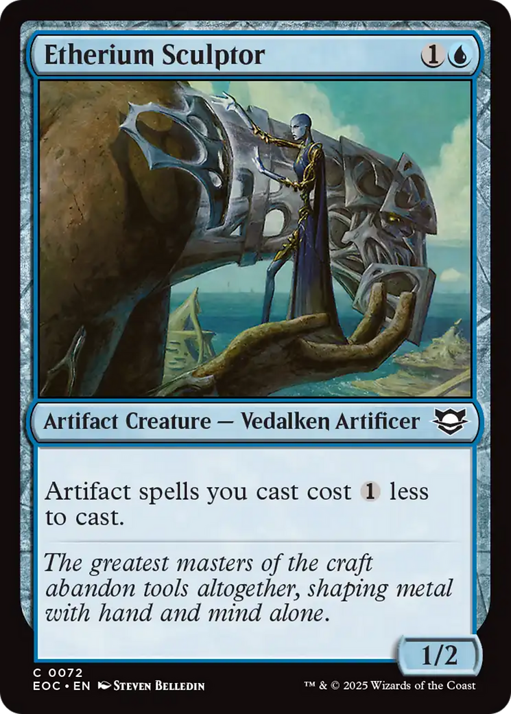 Etherium Sculptor [Edge of Eternities Commander] | Card Citadel