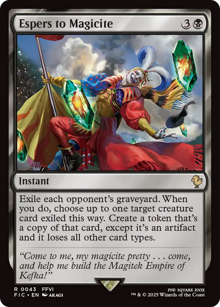 Espers to Magicite [FINAL FANTASY Commander] | Card Citadel