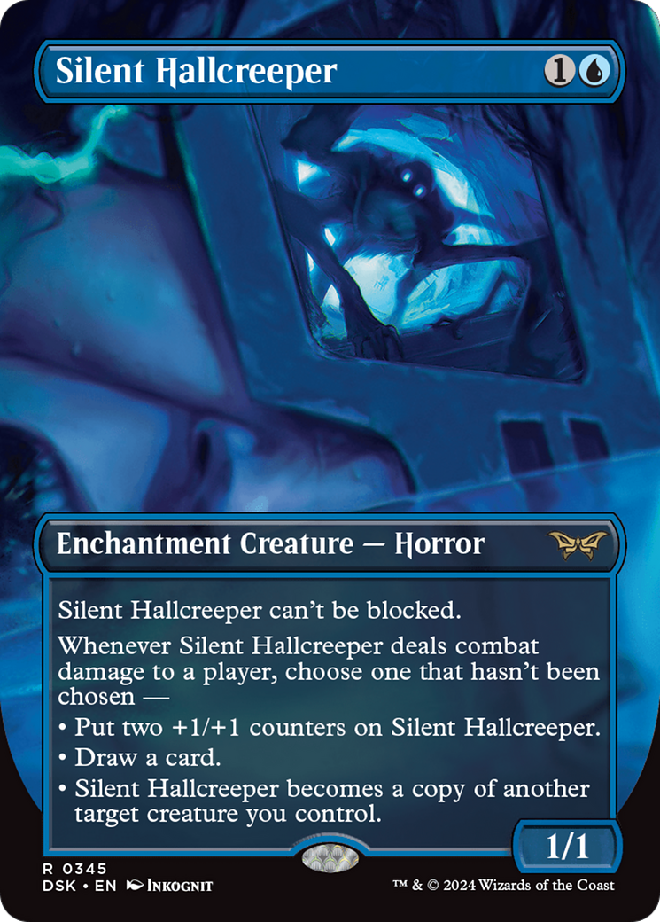 Silent Hallcreeper (Borderless) [Duskmourn: House of Horror] | Card Citadel