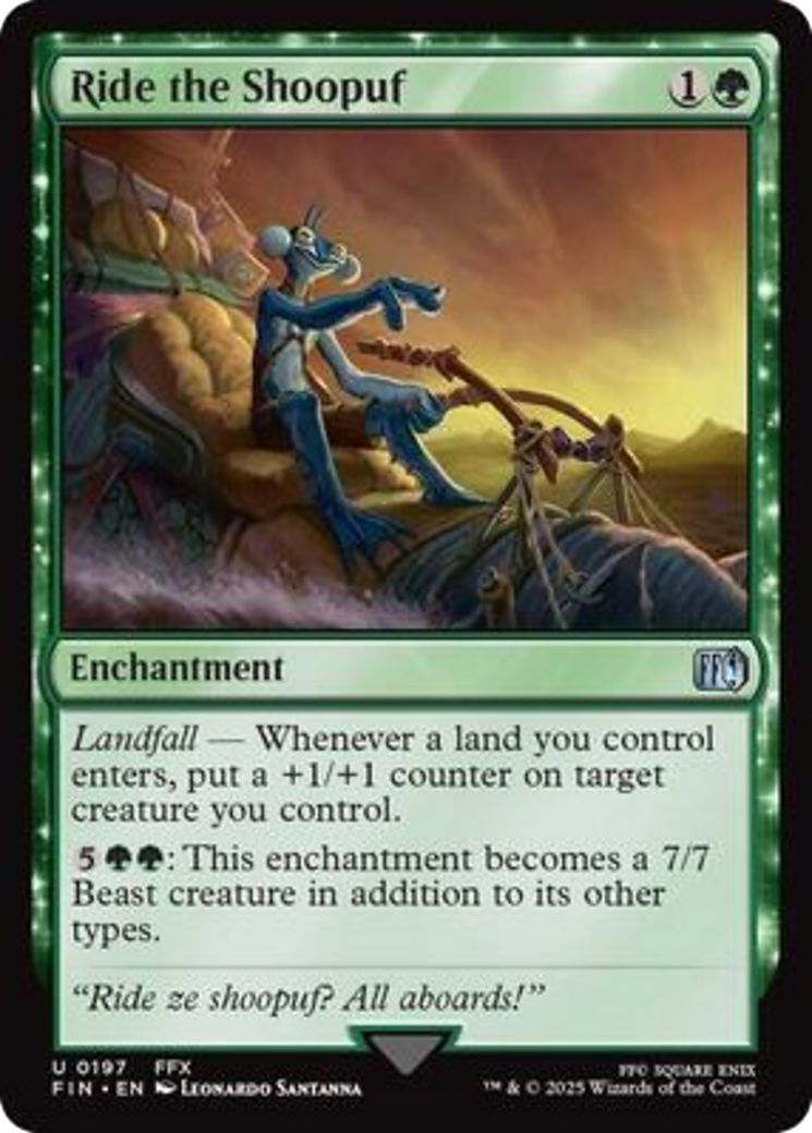 Ride the Shoopuf [FINAL FANTASY] | Card Citadel