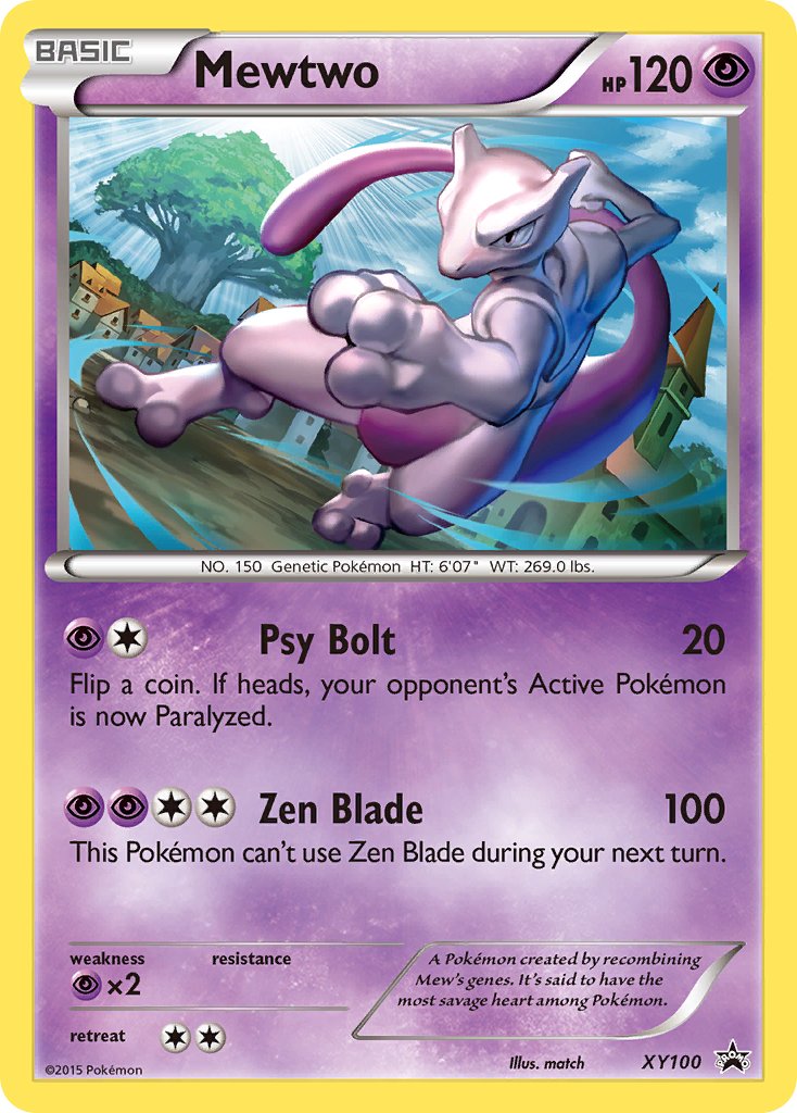 Mewtwo (XY100) [XY: Black Star Promos] | Card Citadel