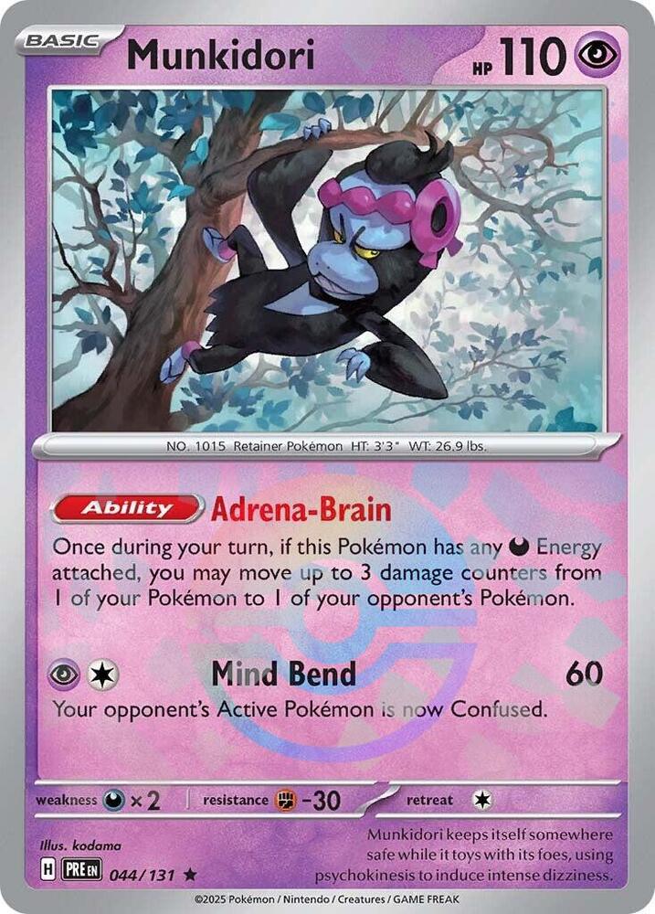 Munkidori (044/131) (Poke Ball Pattern) [Scarlet & Violet: Prismatic Evolutions] | Card Citadel