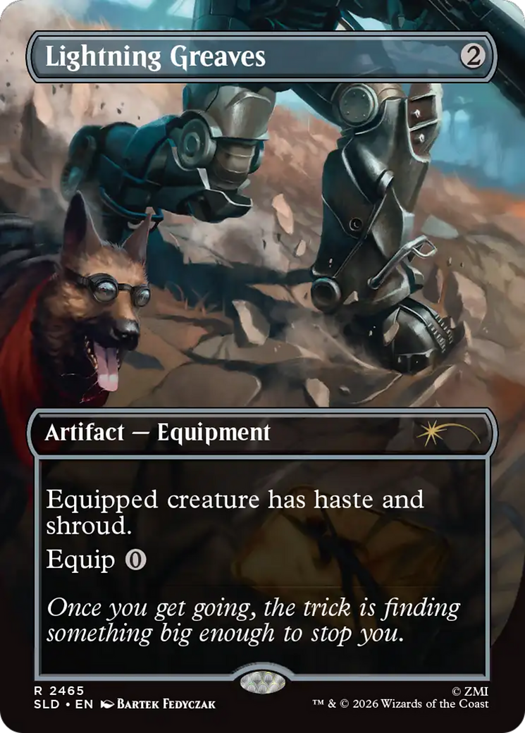 Lightning Greaves (2465) [Secret Lair Drop Series] | Card Citadel