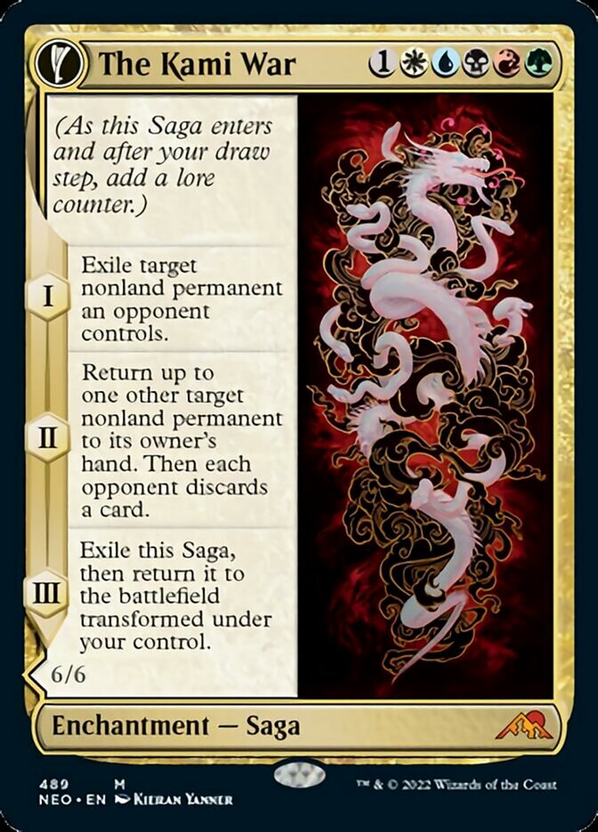 The Kami War // O-Kagachi Made Manifest (Extended Art) [Kamigawa: Neon Dynasty] | Card Citadel