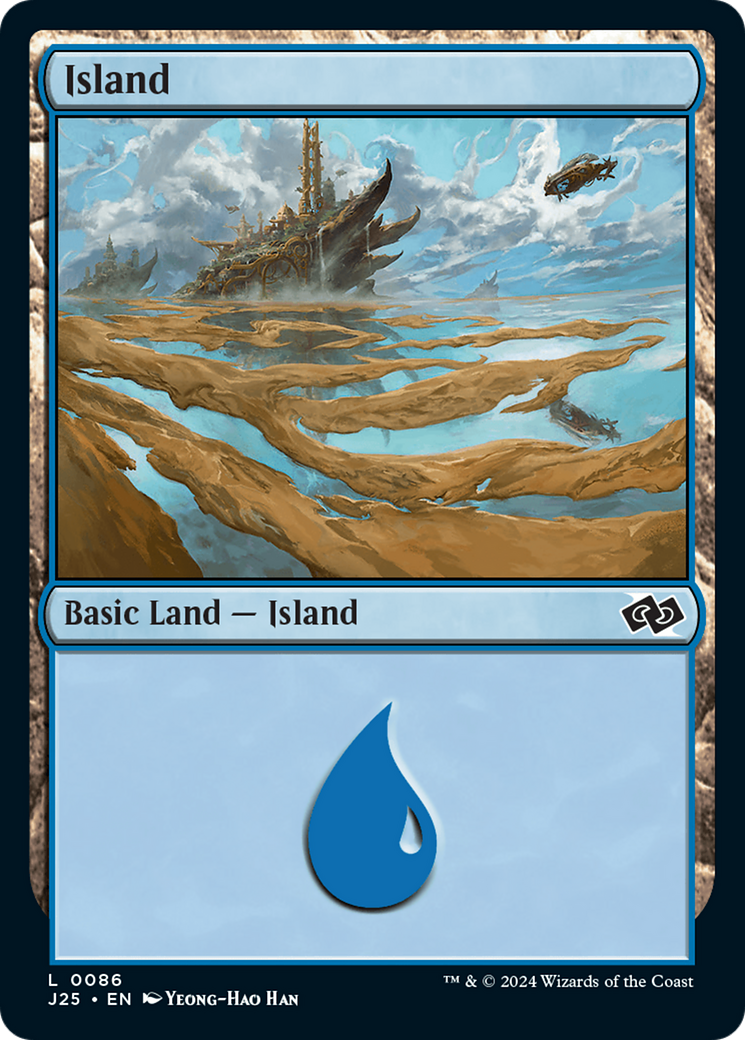 Island (86) [Foundations Jumpstart] | Card Citadel