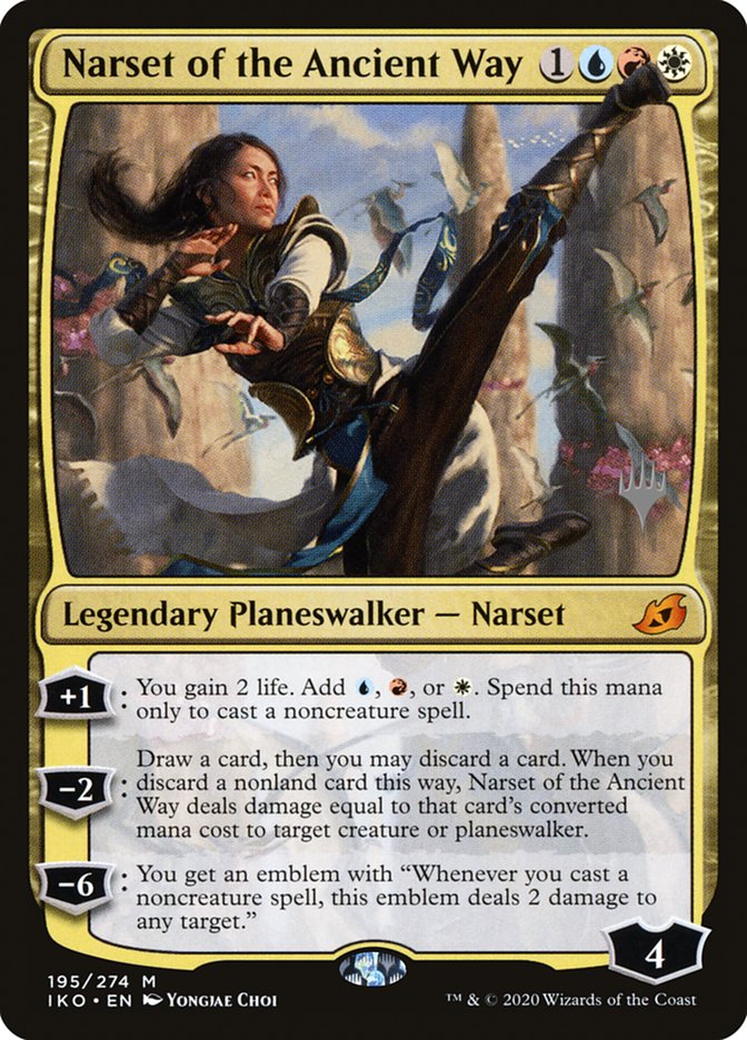 Narset of the Ancient Way (Promo Pack) [Ikoria: Lair of Behemoths Promos] | Card Citadel