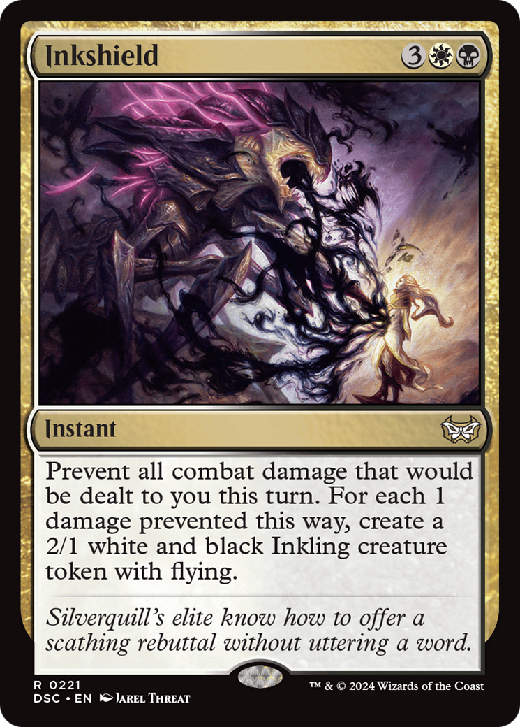 Inkshield [Duskmourn: House of Horror Commander] | Card Citadel