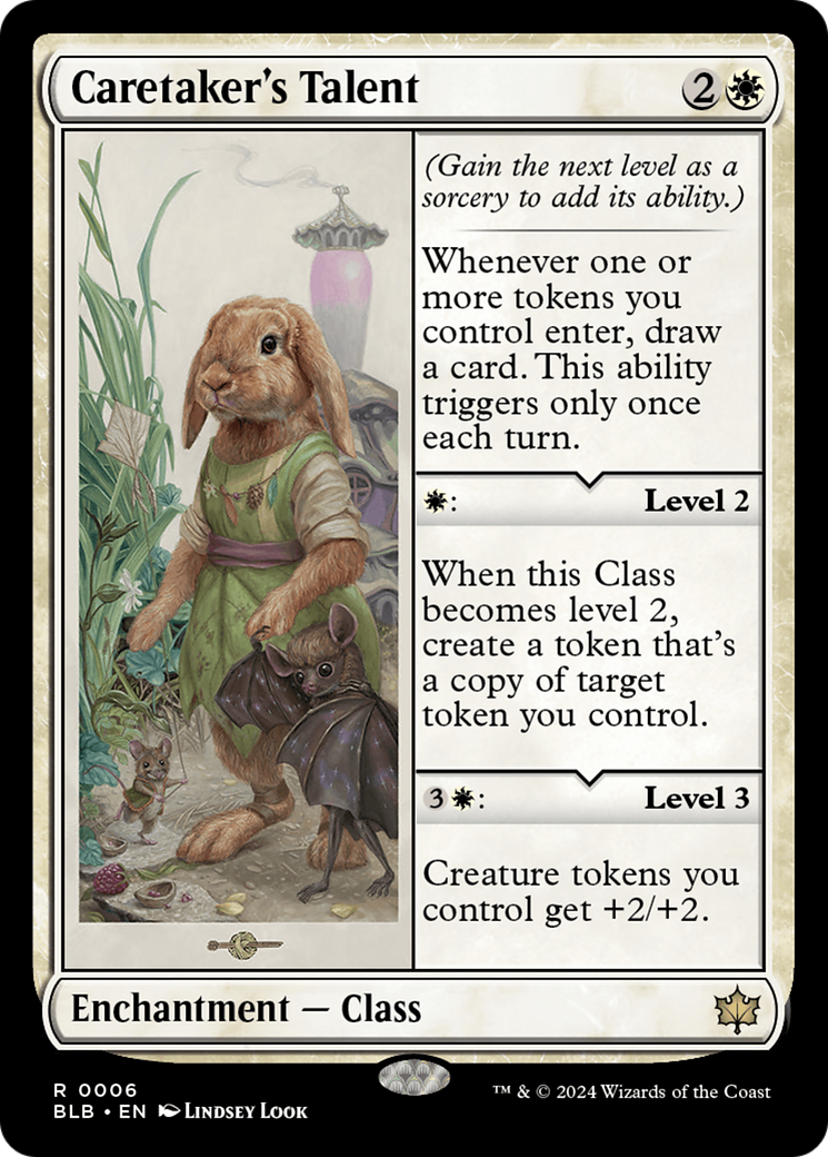 Caretaker's Talent [Bloomburrow] | Card Citadel