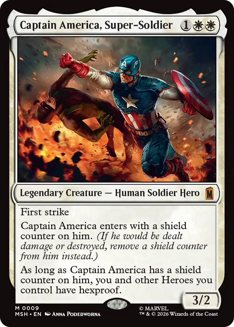 Captain America, Super-Soldier [Marvel Super Heroes] | Card Citadel