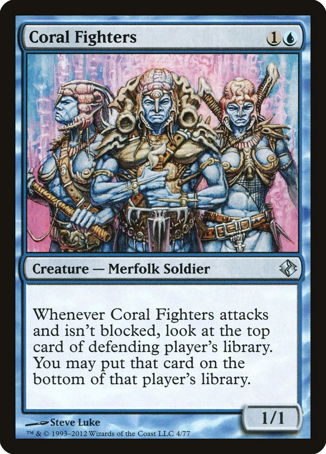 Coral Fighters [Duel Decks: Venser vs. Koth] | Card Citadel