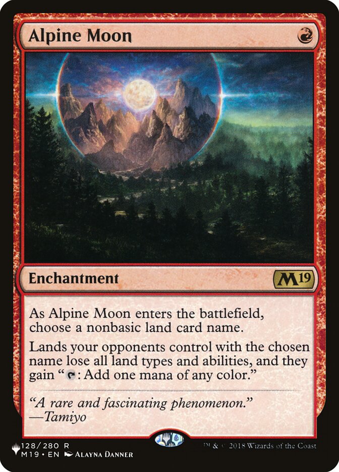 Alpine Moon [The List] | Card Citadel