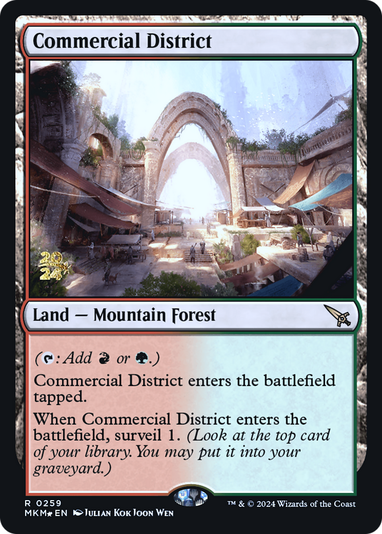 Commercial District [Murders at Karlov Manor Prerelease Promos] | Card Citadel