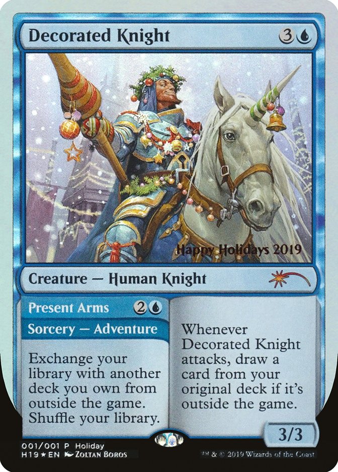 Decorated Knight // Present Arms [Happy Holidays] | Card Citadel