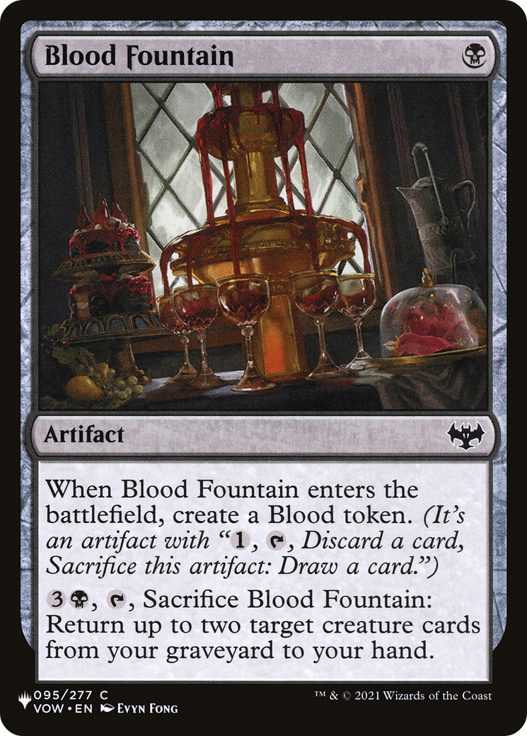 Blood Fountain [The List Reprints] | Card Citadel