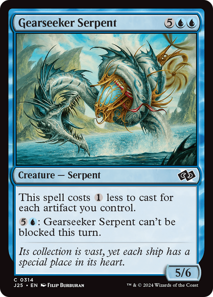 Gearseeker Serpent [Foundations Jumpstart] | Card Citadel