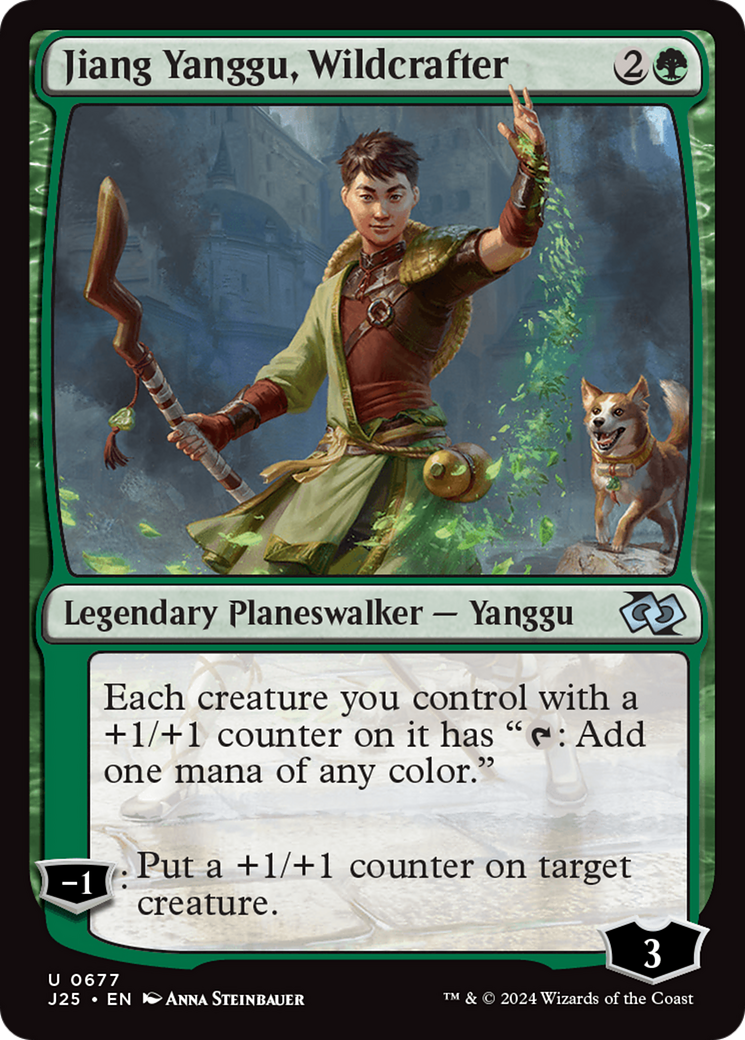 Jiang Yanggu, Wildcrafter [Foundations Jumpstart] | Card Citadel