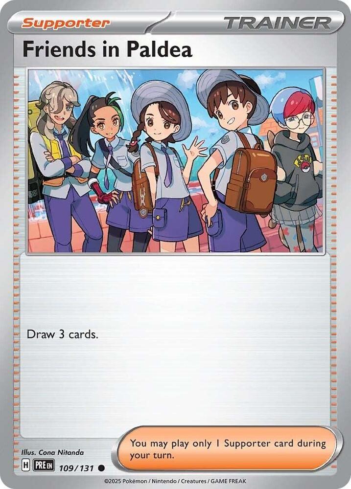 Friends in Paldea (109/131) [Scarlet & Violet: Prismatic Evolutions] | Card Citadel