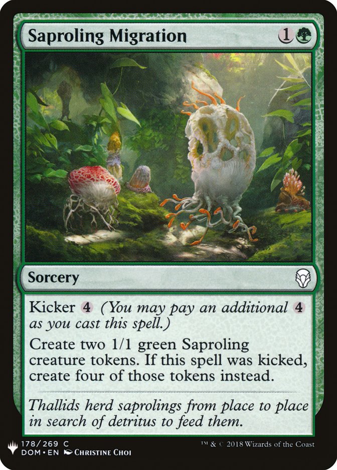 Saproling Migration [Mystery Booster] | Card Citadel