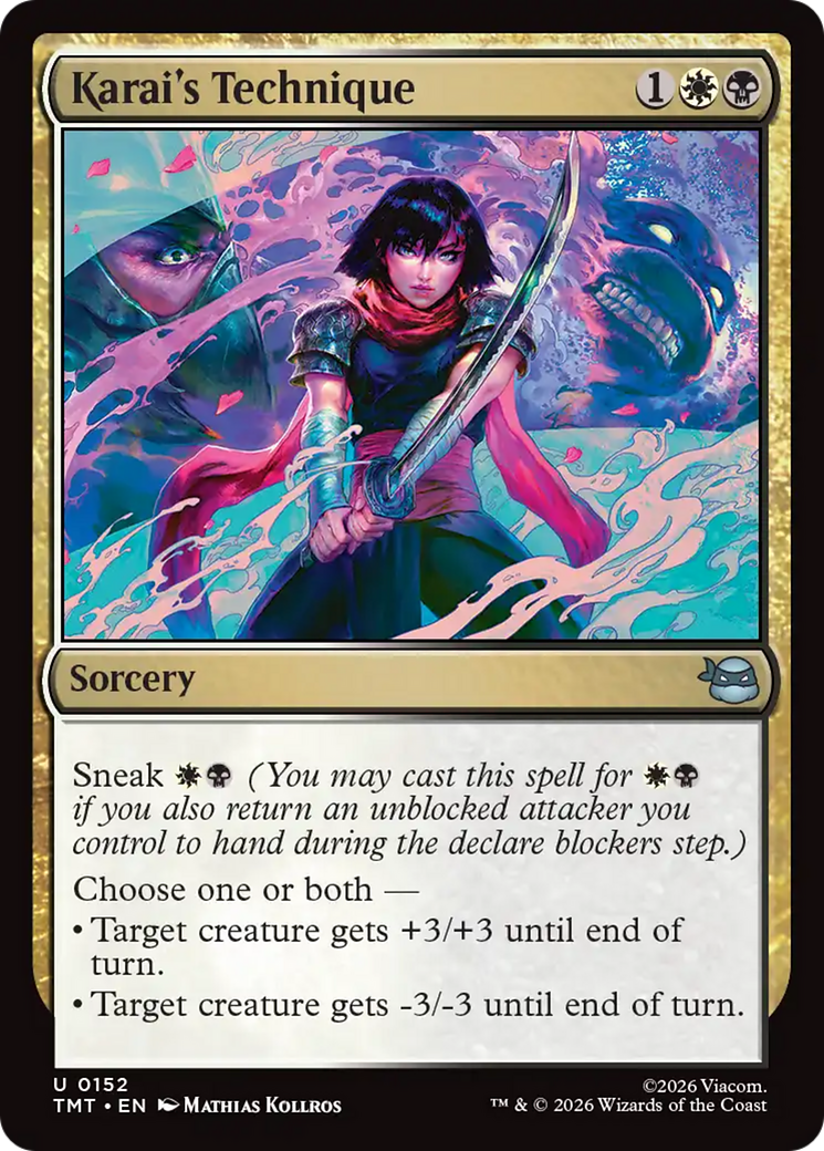 Karai's Technique [Teenage Mutant Ninja Turtles] | Card Citadel